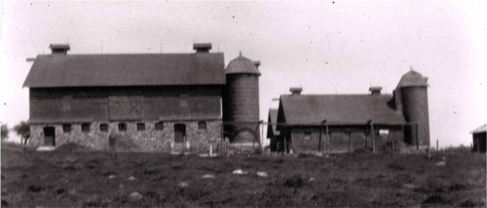 Old image of a farm