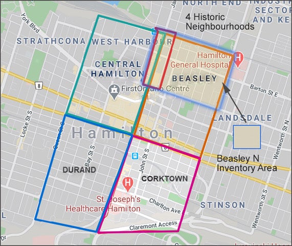 Beasley location map