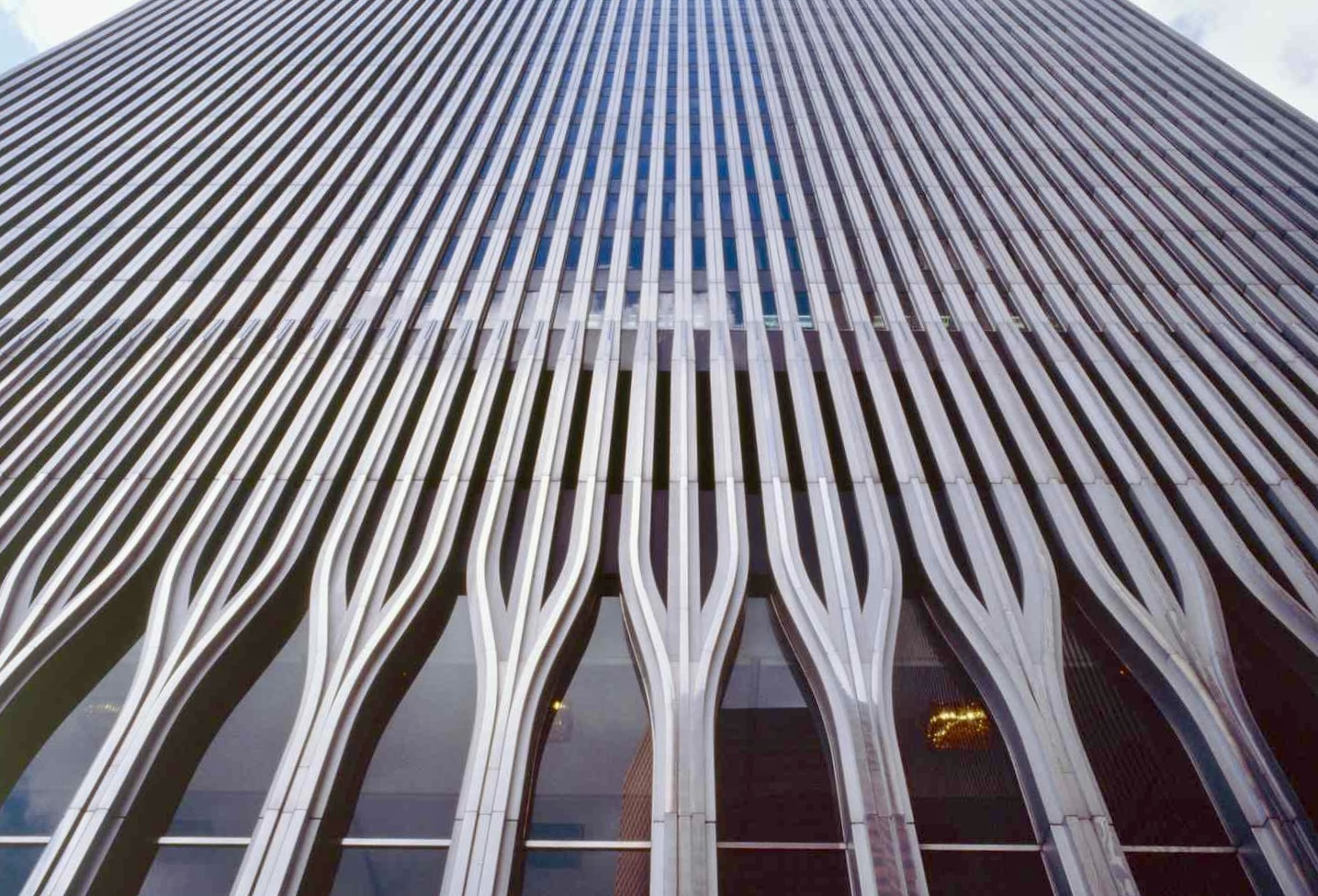 Detail of the foot of the World Trade Centre
