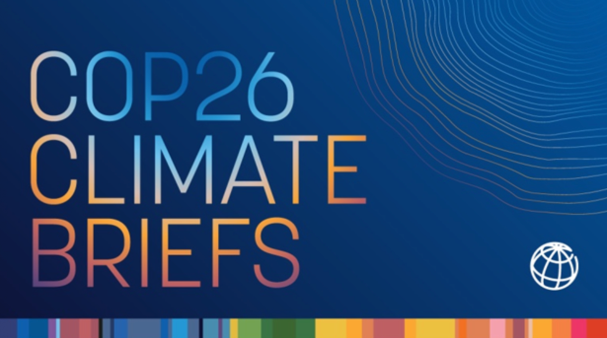 COP 26 climate briefs