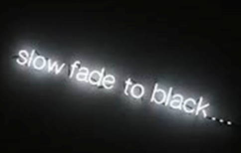 fade to black