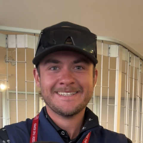 Headshot of Carter Seguin, operations co-ordinator for professional tournaments at Golf Canada