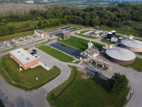 Harmony Creek water pollution control plant