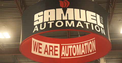 Samuel Automation sign