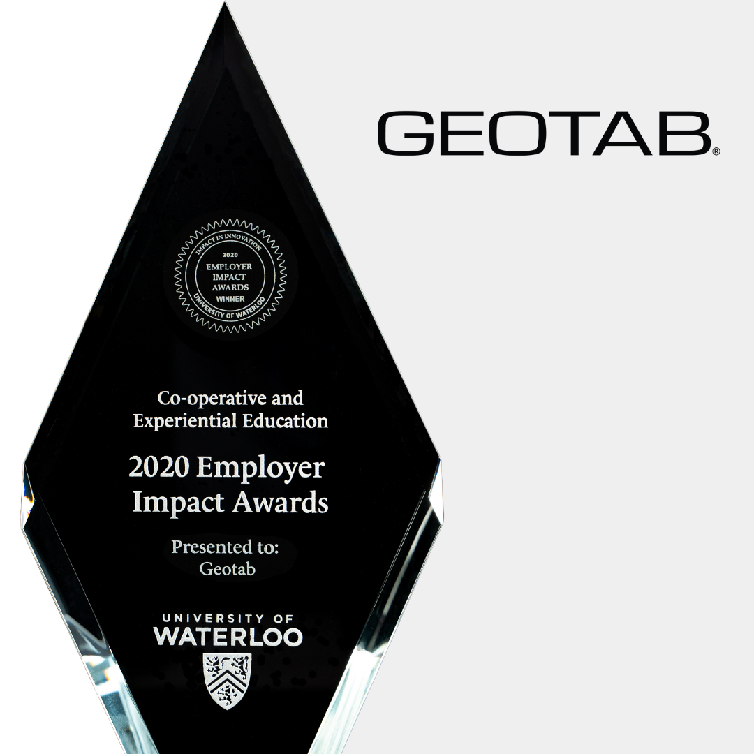geotab trophy and logo