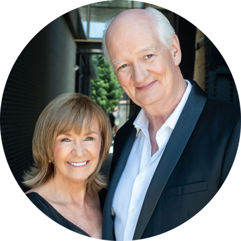 Colin Mochrie and Debra McGrath
