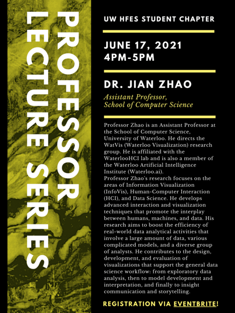 Professor Lecture Series - Dr. Jian Zhao
