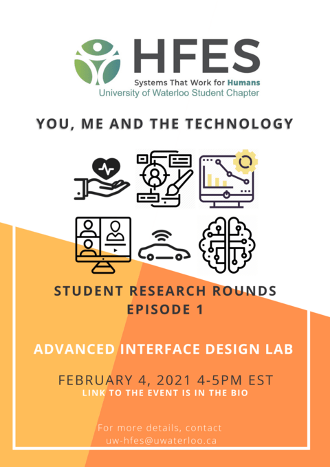 Student Research Rounds, Episode 1 featuring Advanced Interface Design Lab