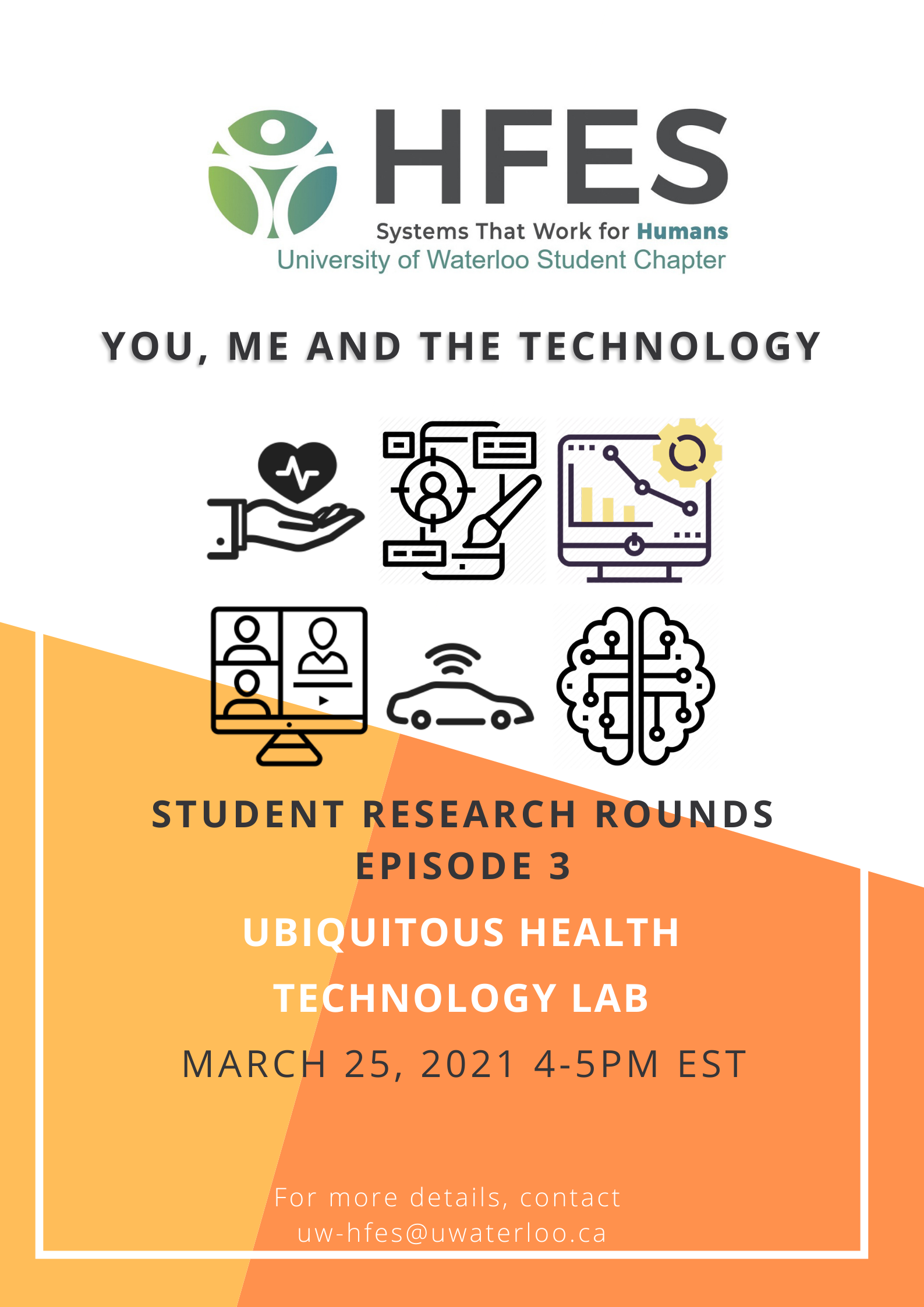 Student Research Rounds - Episode 3 featuring  Ubiquitous Health Technology Lab