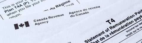 Images of Canada Taxation documents 