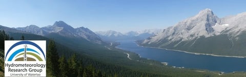 Spray Lakes with Hydromet logo