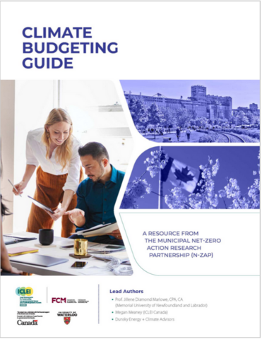photo of cover of working group 3 climate budgeting guide