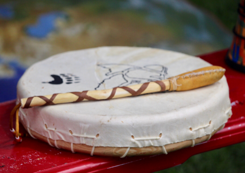 Indigenous drum
