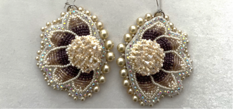 beaded earrings