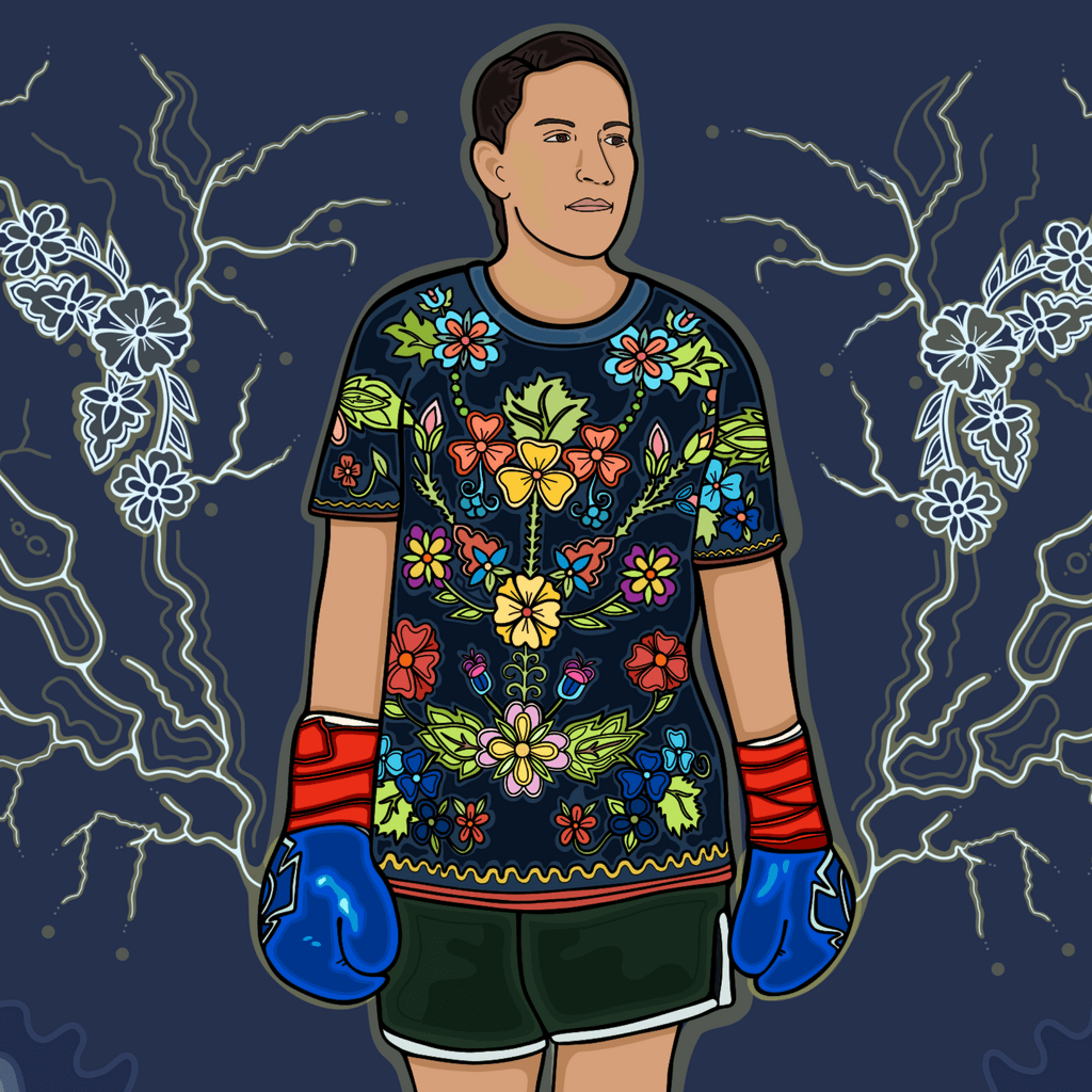 a person looking in the distance