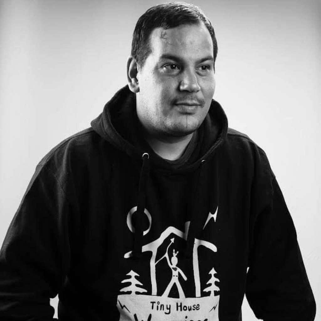 a person looking in the distance