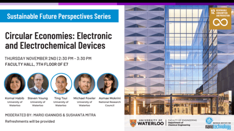 Sustainable Future Perspectives - Circular Economies: Electronic and Electrochemical Devices