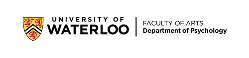 Logo of University of Waterloo Faculty of Arts Department of Psychology