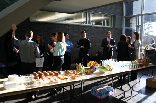 Breakfast at the 8th Annual Conference held at University of Waterloo