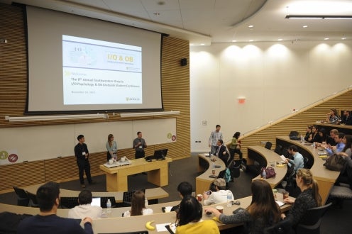 Speaker session at the 8th Annual Conference held at University of Waterloo