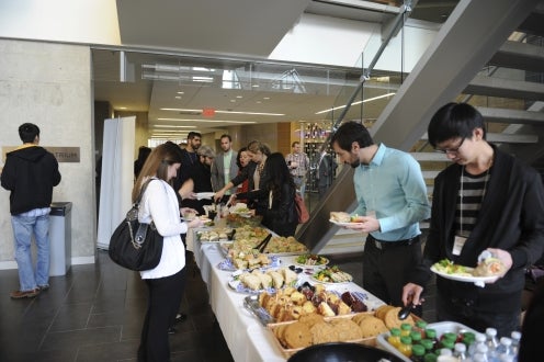 Lunch at the 8th Annual Conference held at University of Waterloo