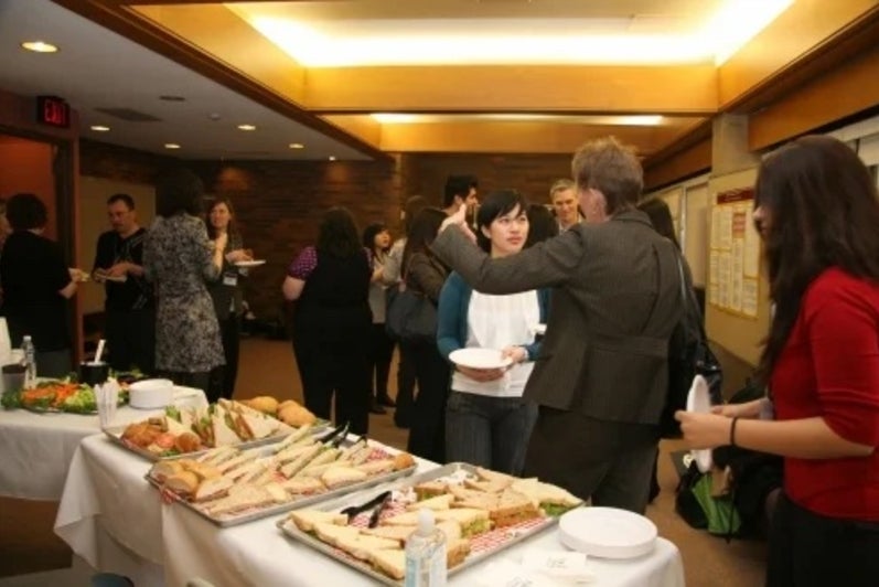 Lunch session at the 5th Annual Conference (held at UW)