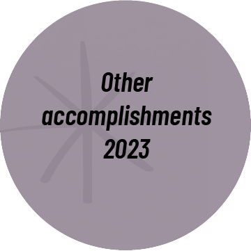 Other accomplishments 2023