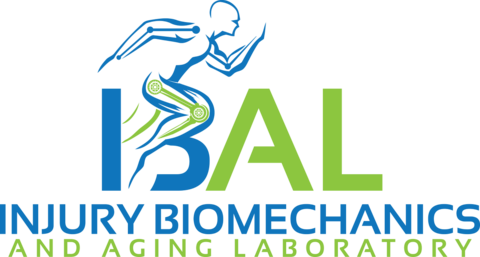 Injury Biomechanics and Aging Laboratory Logo