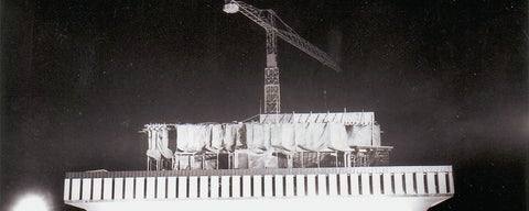 Dana Porter Library under construction in 1965