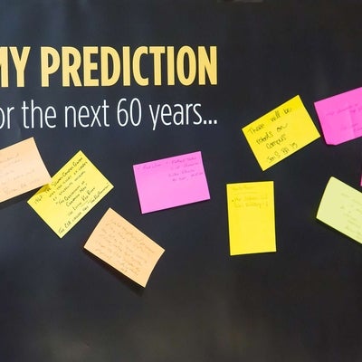 Quantum Event: The Exhibition in December 2016, shared their highlights from the first 60 years at University of Waterloo and their predictions for the next 60 years.
