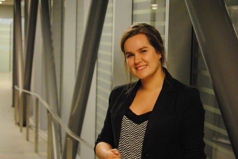 Co-op student Mackenzie Snape is a co-op student in University Relations