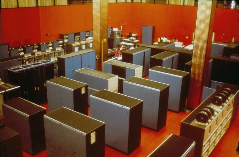 the Red Room in the Mathematics and Computing building