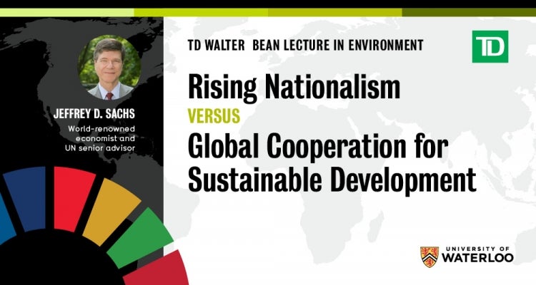 TD Walter Bean Lecture in Environment