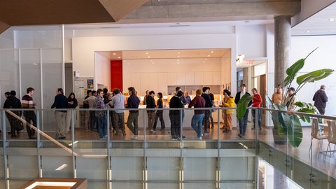 IQC community members in the QNC kitchen