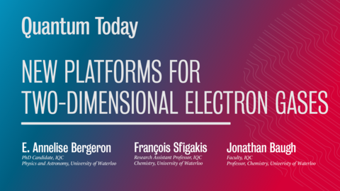 Quantum Today: New Platforms For Two-Dimensional Electron Gases