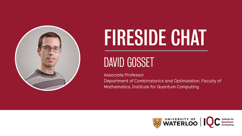 Fireside chat with David Gosset