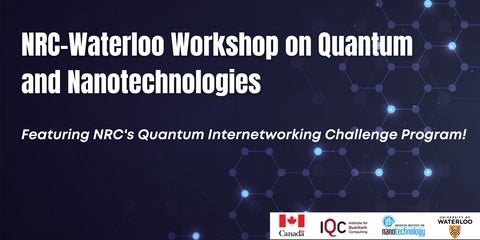 Workshop banner image - featuring NRC quantum internetworking challenge program