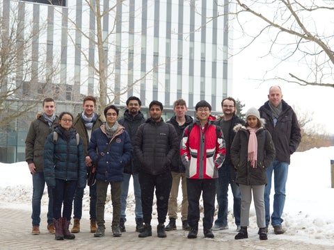 Norbert Lütkenhaus, Florian Kanitschar and the rest of the research group