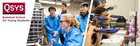 Quantum School for Young Students (QSYS) participants