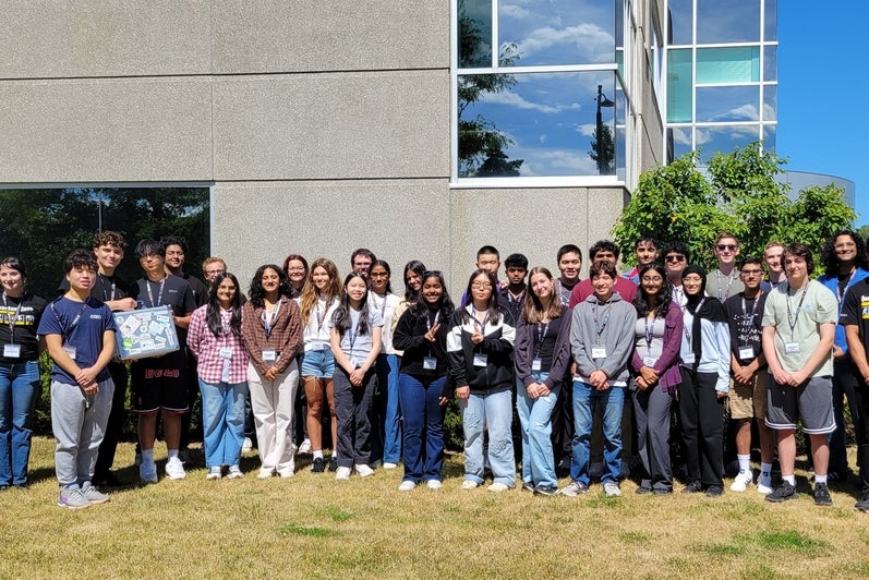 Quantum School for Young Students (QSYS) participants at 2025 program