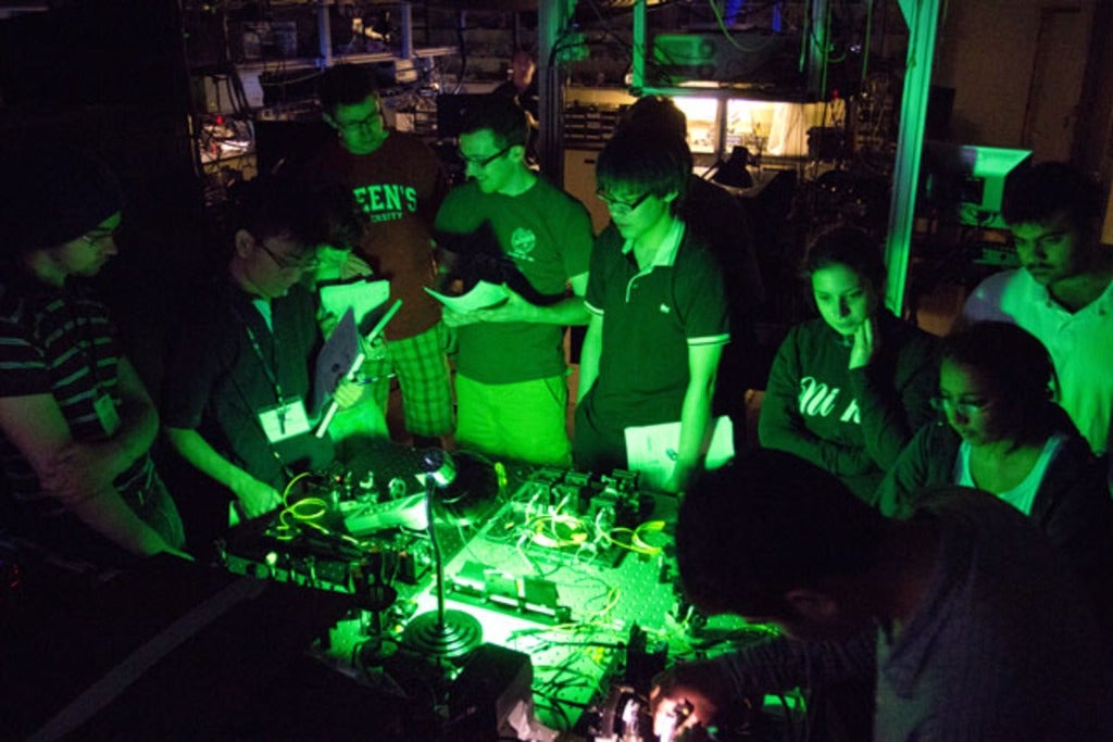 USEQIP participants diving into quantum science 