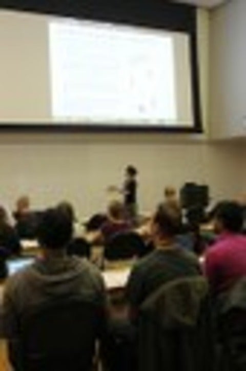 students in classroom