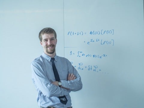 IQC PhD student Daniel Grimmer