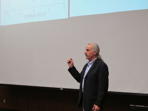 Don Eigler giving a lecture