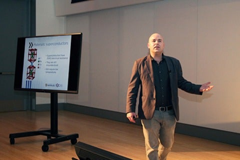 Martin Laforest giving a public lecture February 23