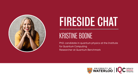 Fireside Chat is Kristine Boone