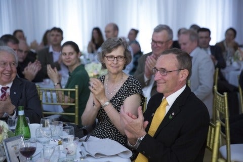Raymond and Janice Laflamme at IQC's 15th anniversary dinner
