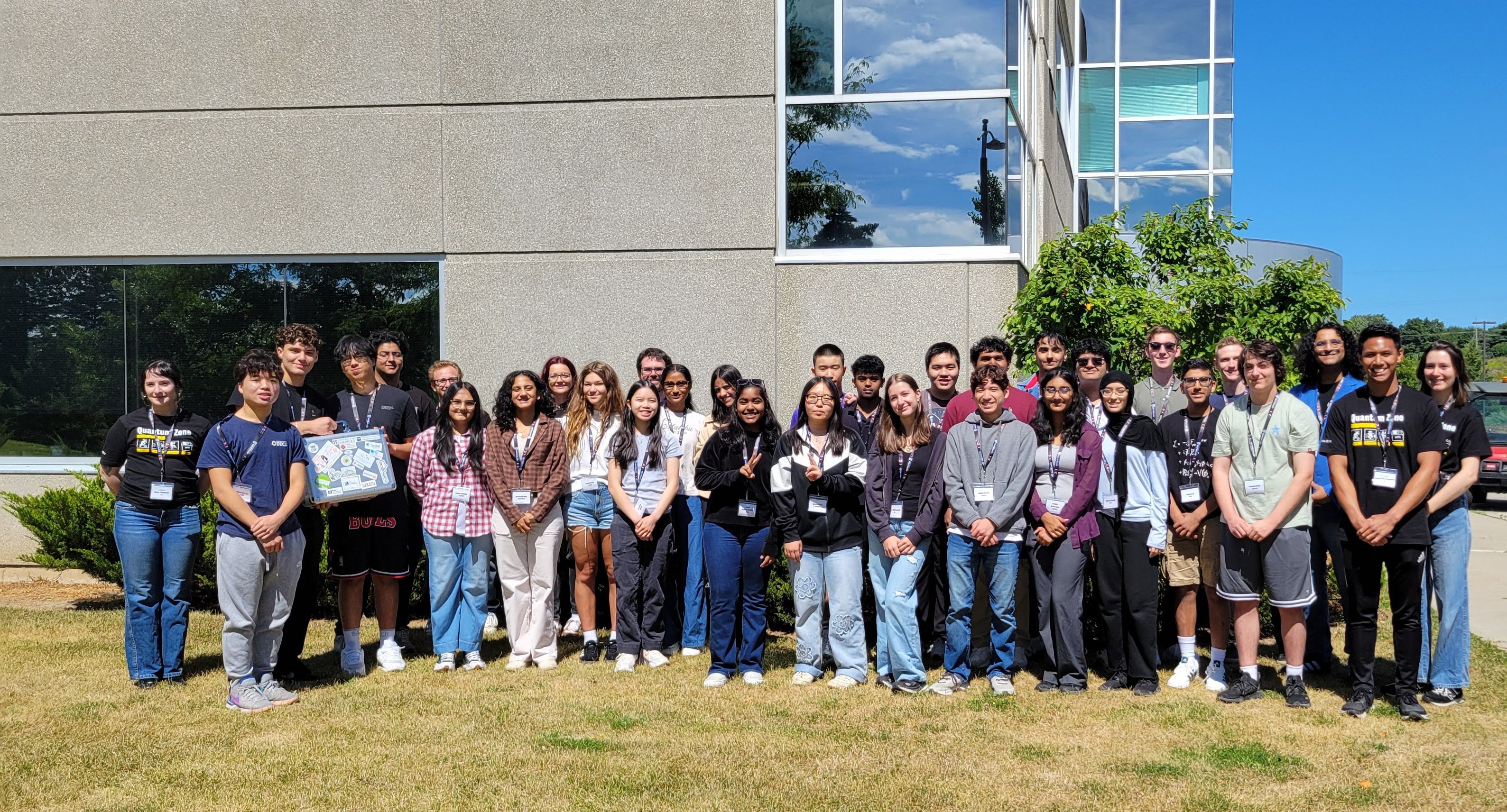 Quantum School for Young Students (QSYS) participants at 2025 program