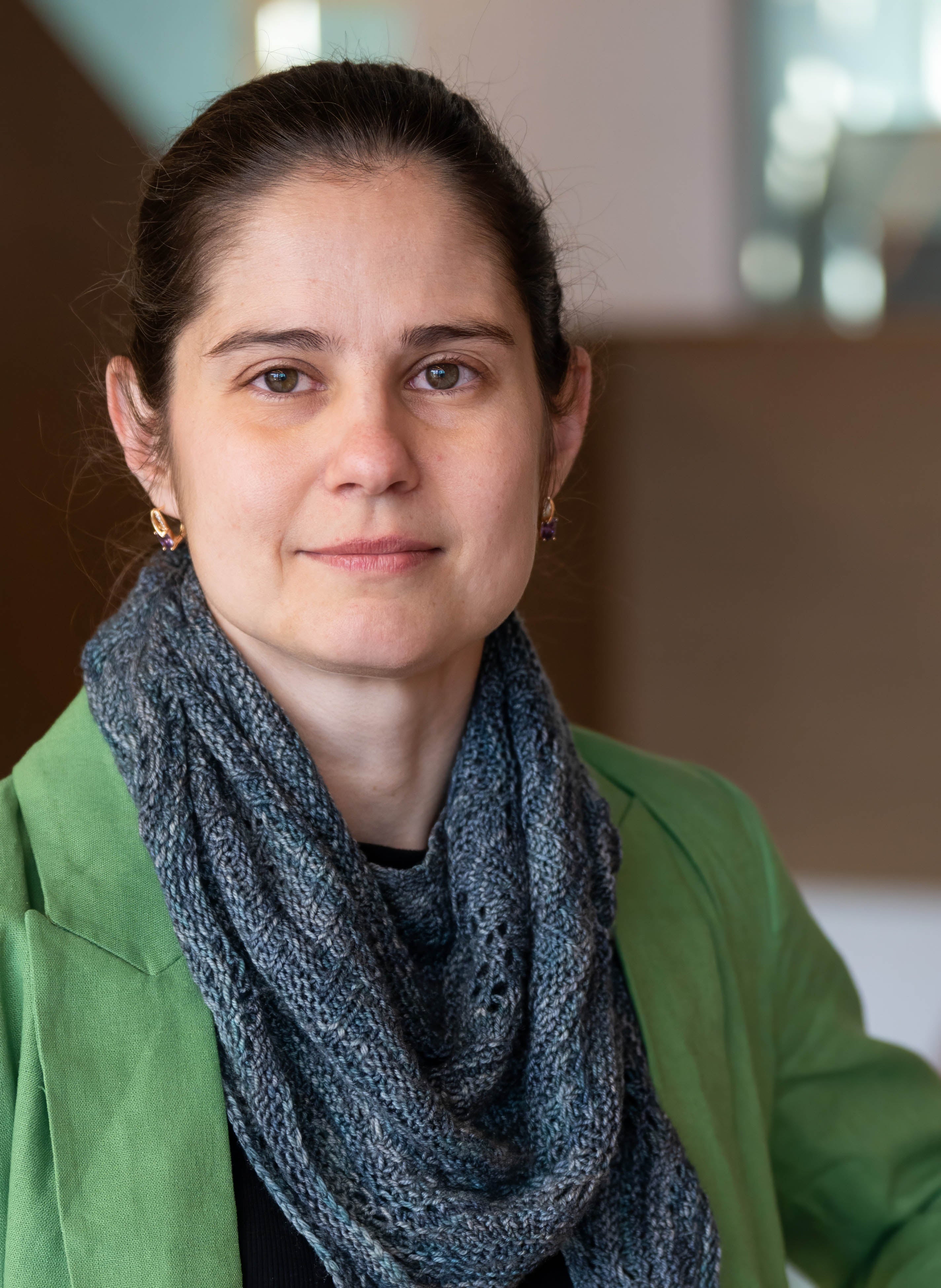 Dr. Crystal Senko at Waterloo's Quantum Nano Centre, home of IQC.