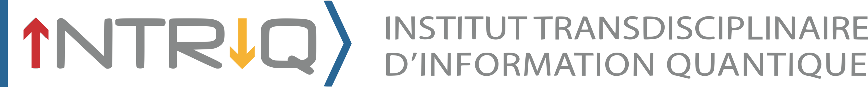 Institut Transdisciplinaire d'Information Quantique (INTRIQ)